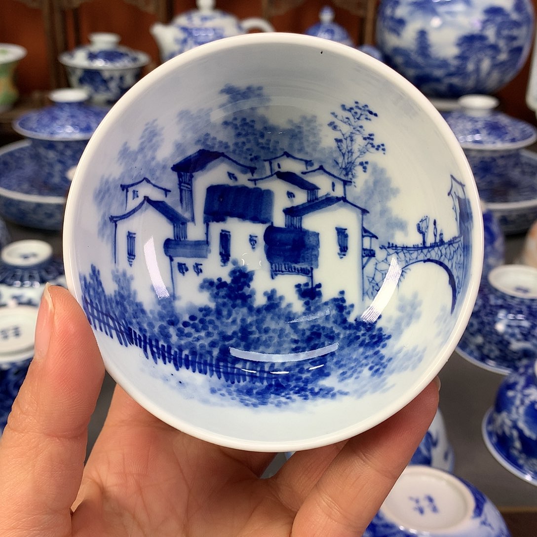 【闪购商品】瓷片景德镇陶瓷主人杯