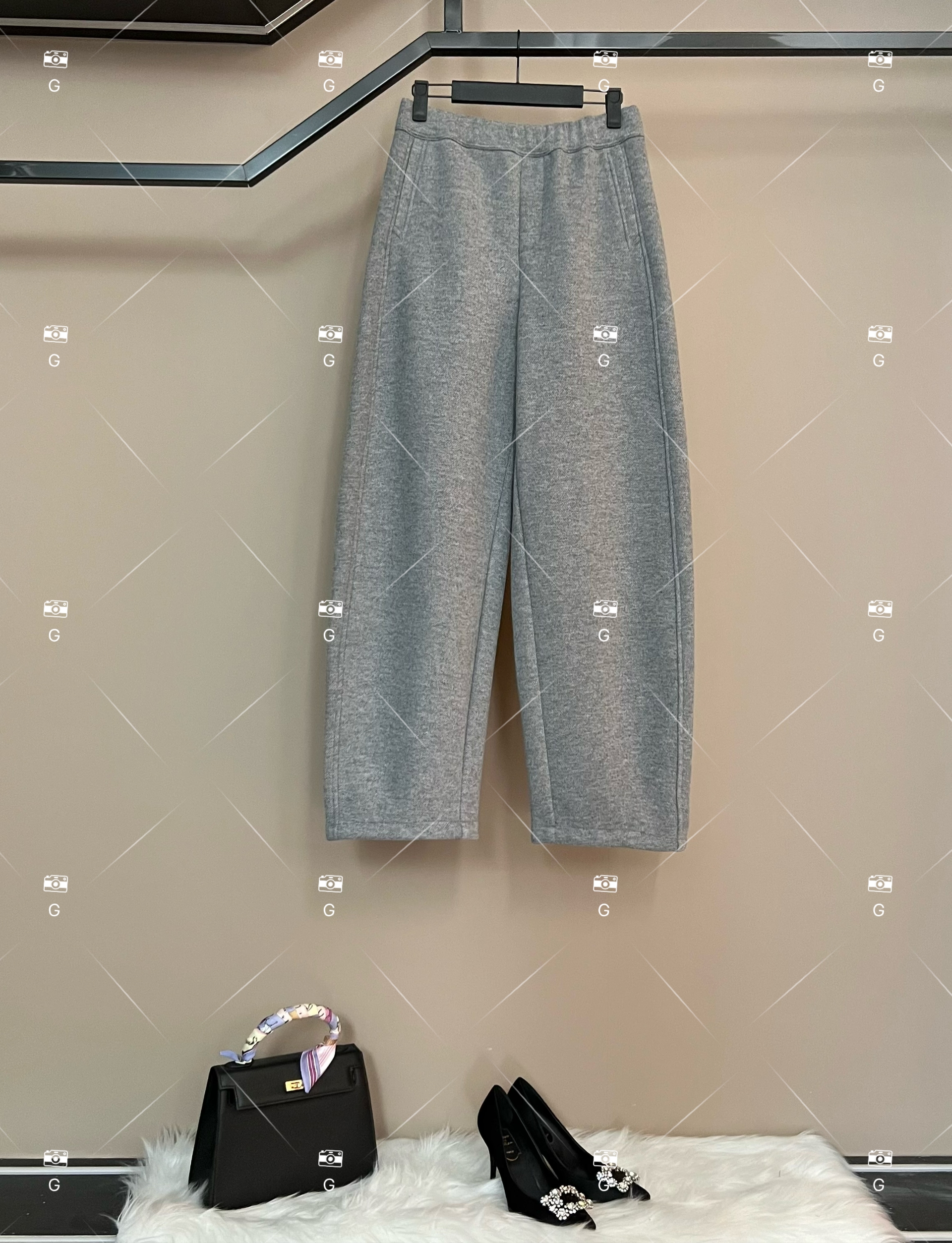 【玲】微弹休闲秋冬休闲裤春夏卫裤宽松 KZ-017