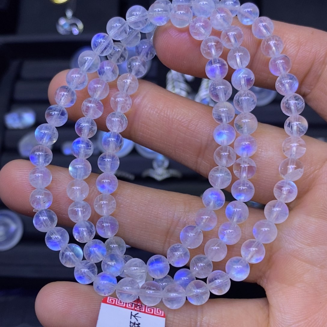 月光石手链未镶嵌5.7