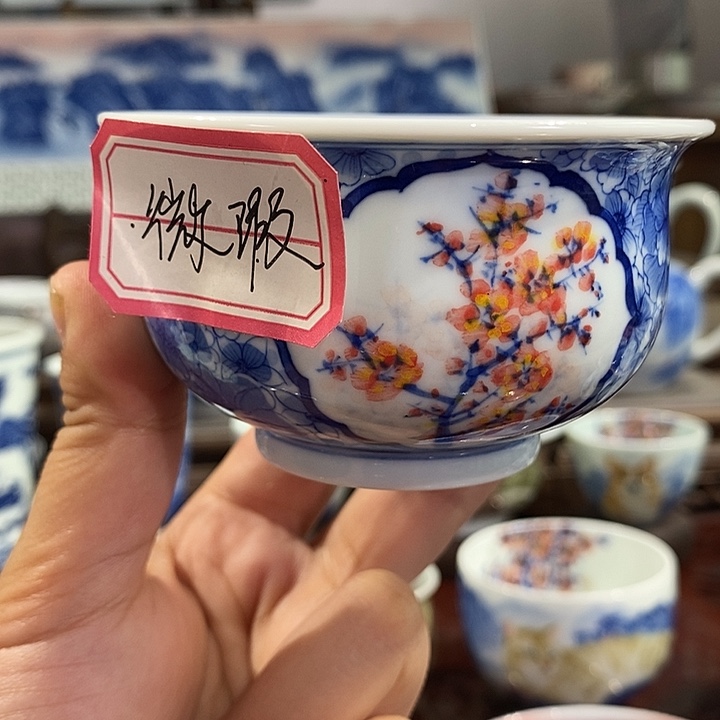 杯景德镇手工手绘陶瓷，高亮兴老师作品
