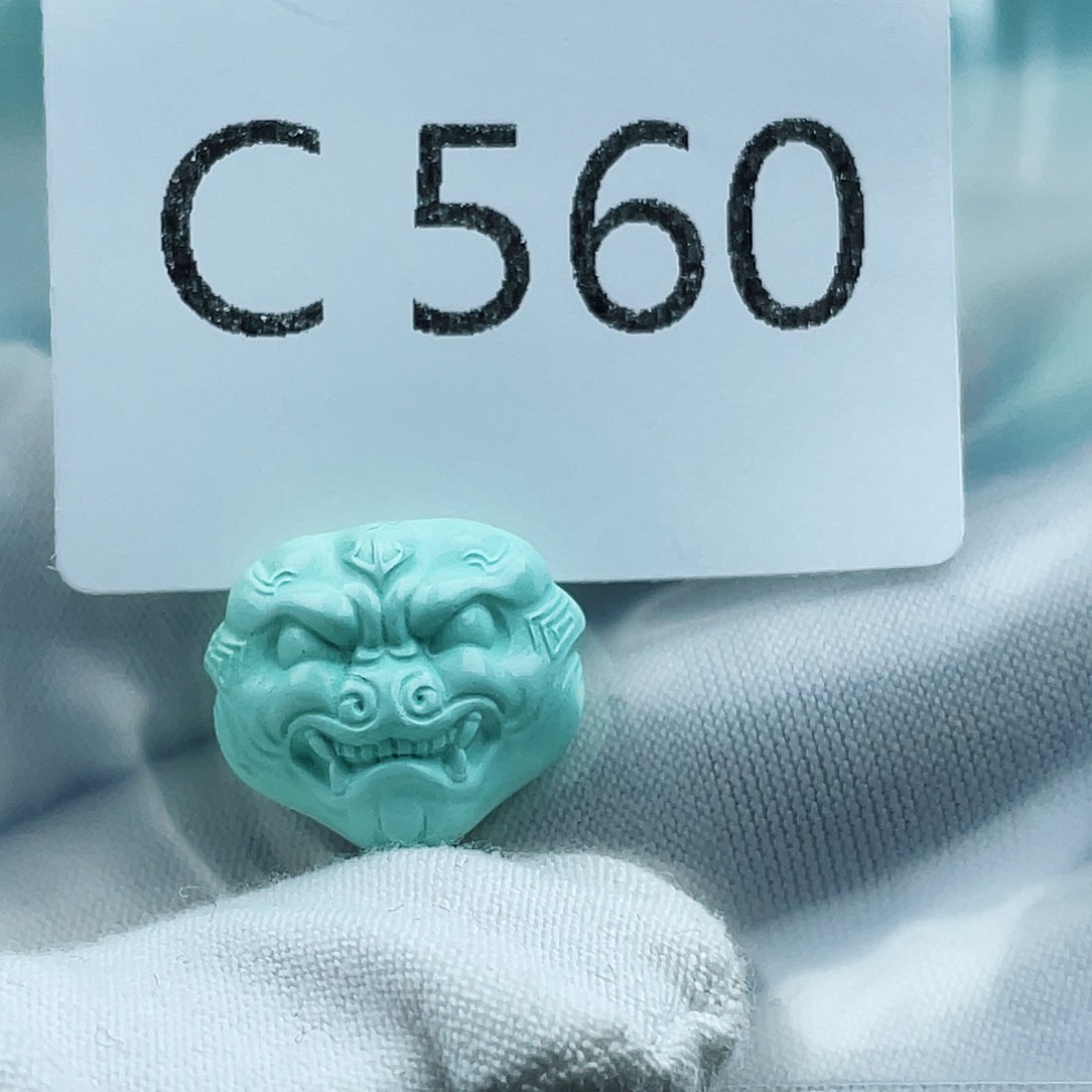 未镶嵌绿松石珠宝奇石云**士