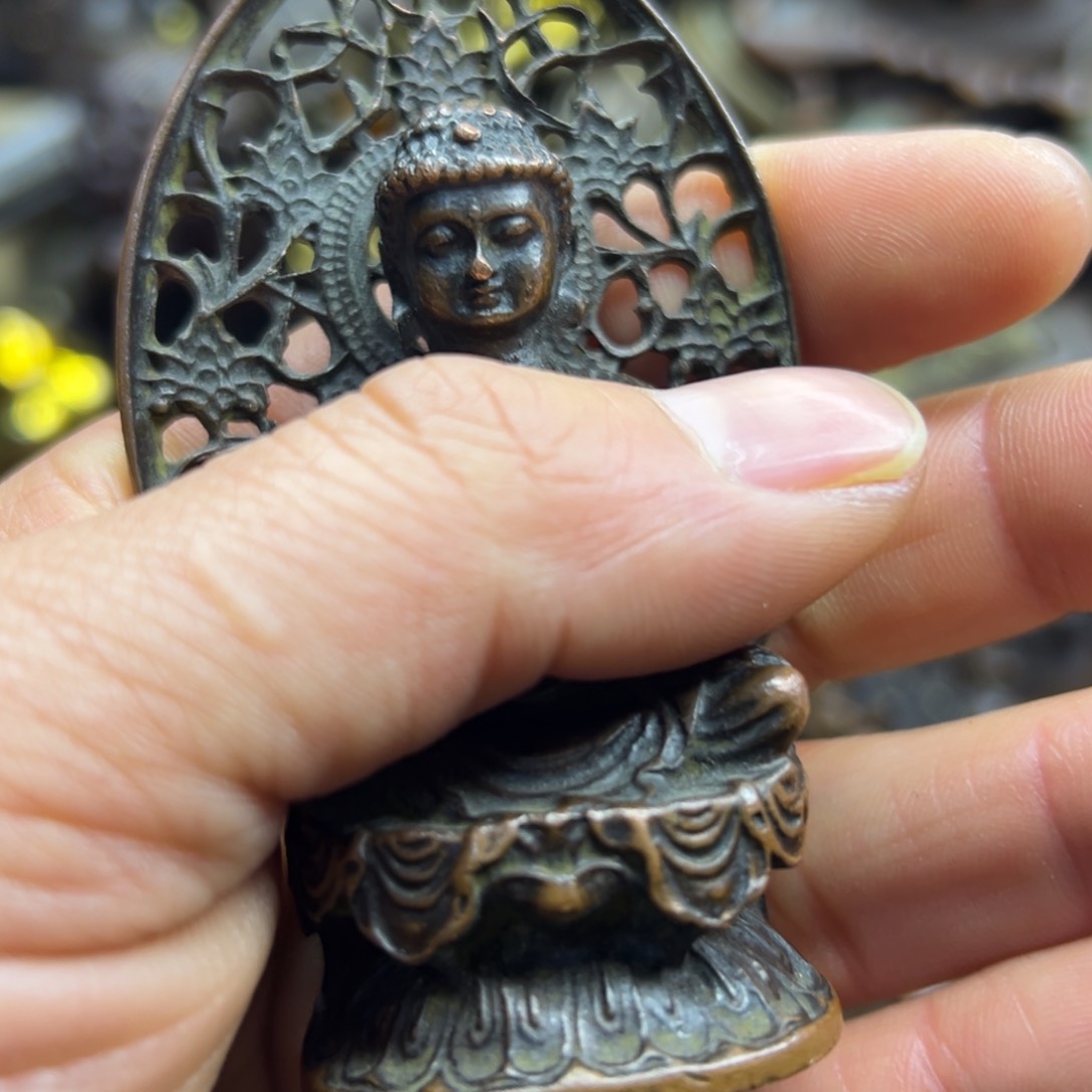 铜摆件欢迎欢迎你