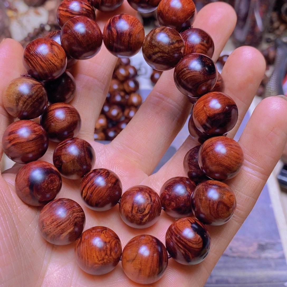 手串/手链降真香海南红降1.5黑金34克以上