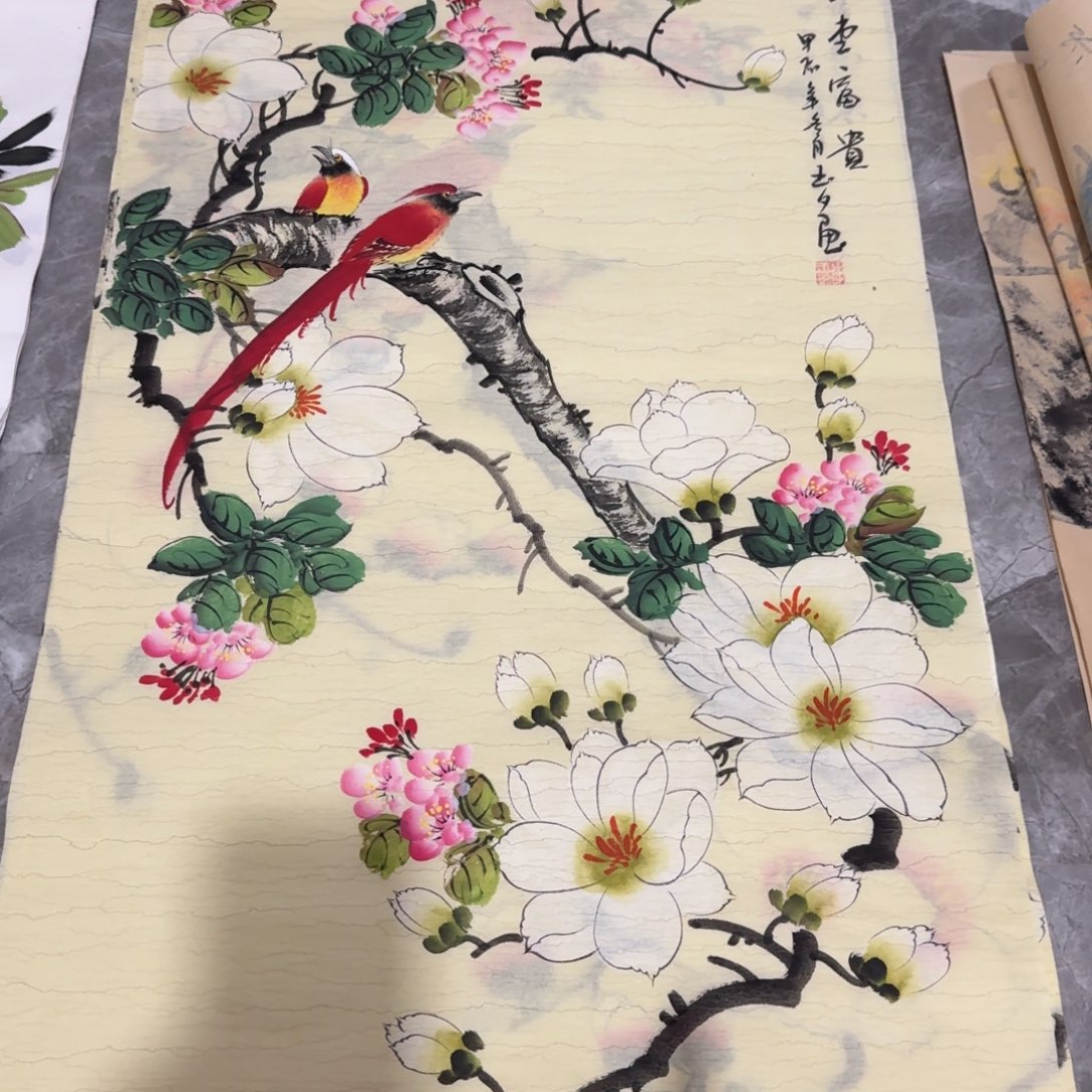 国画晓彤美术馆直播间