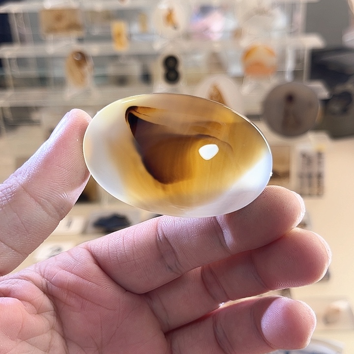 玛瑙/玉髓未镶嵌吊坠(不含链)