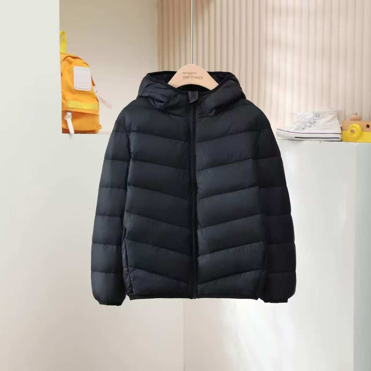 【B.Duck】2025白鸭绒连帽排骨款羽绒服儿童中大童秋冬外套003