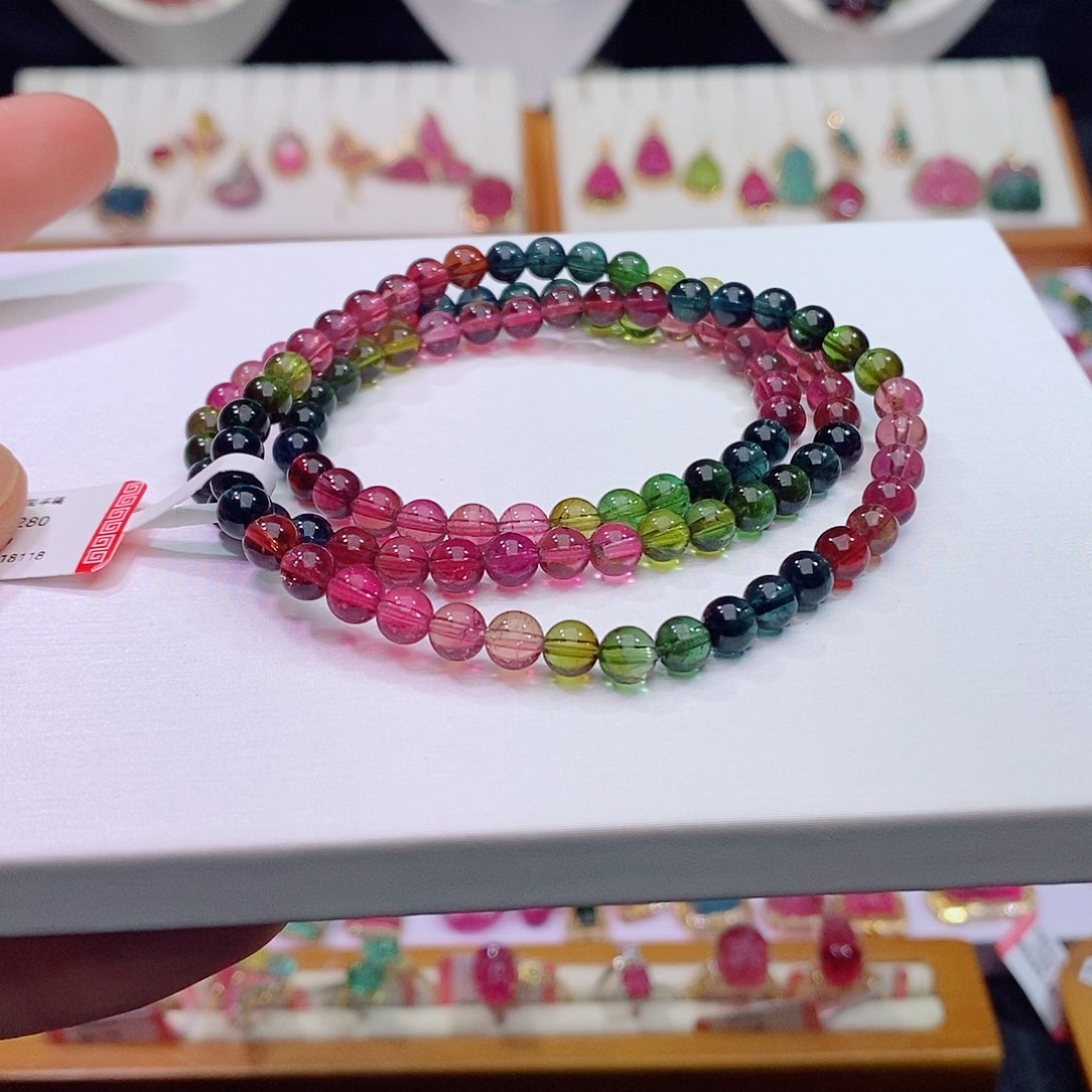 碧玺手链，未镶嵌