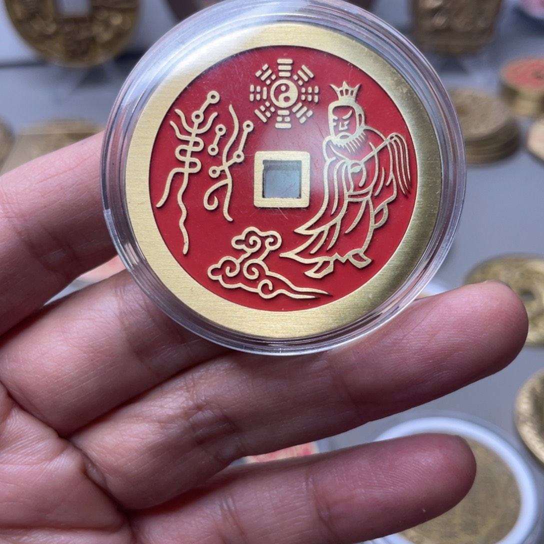 凡****铜现代仿制工艺文创铜币 