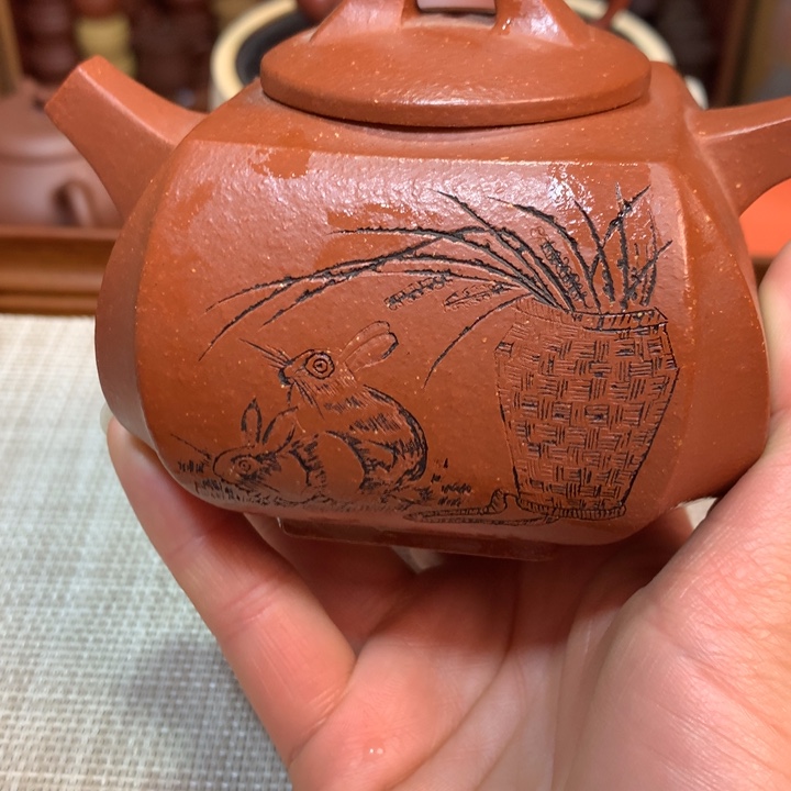 紫砂茶壶宜兴原矿