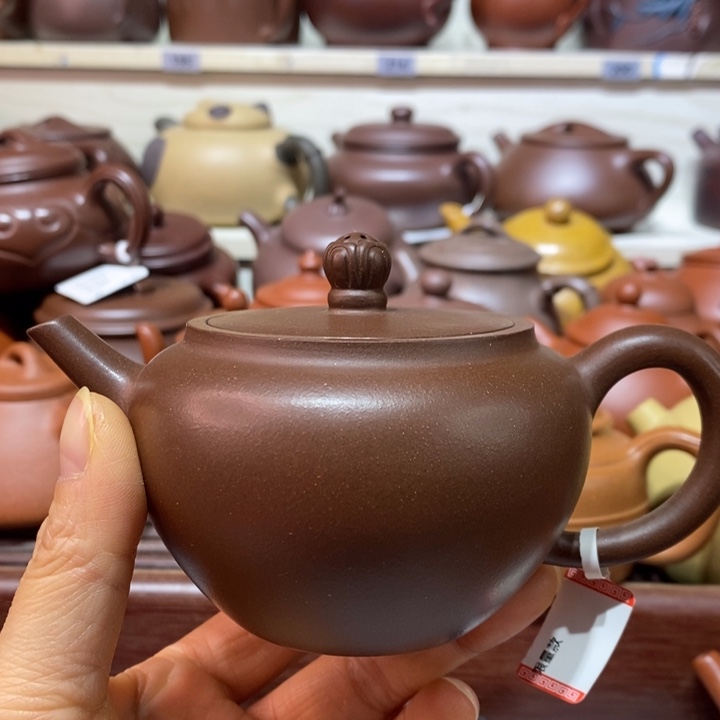 茶壶紫砂微瑕处理一把