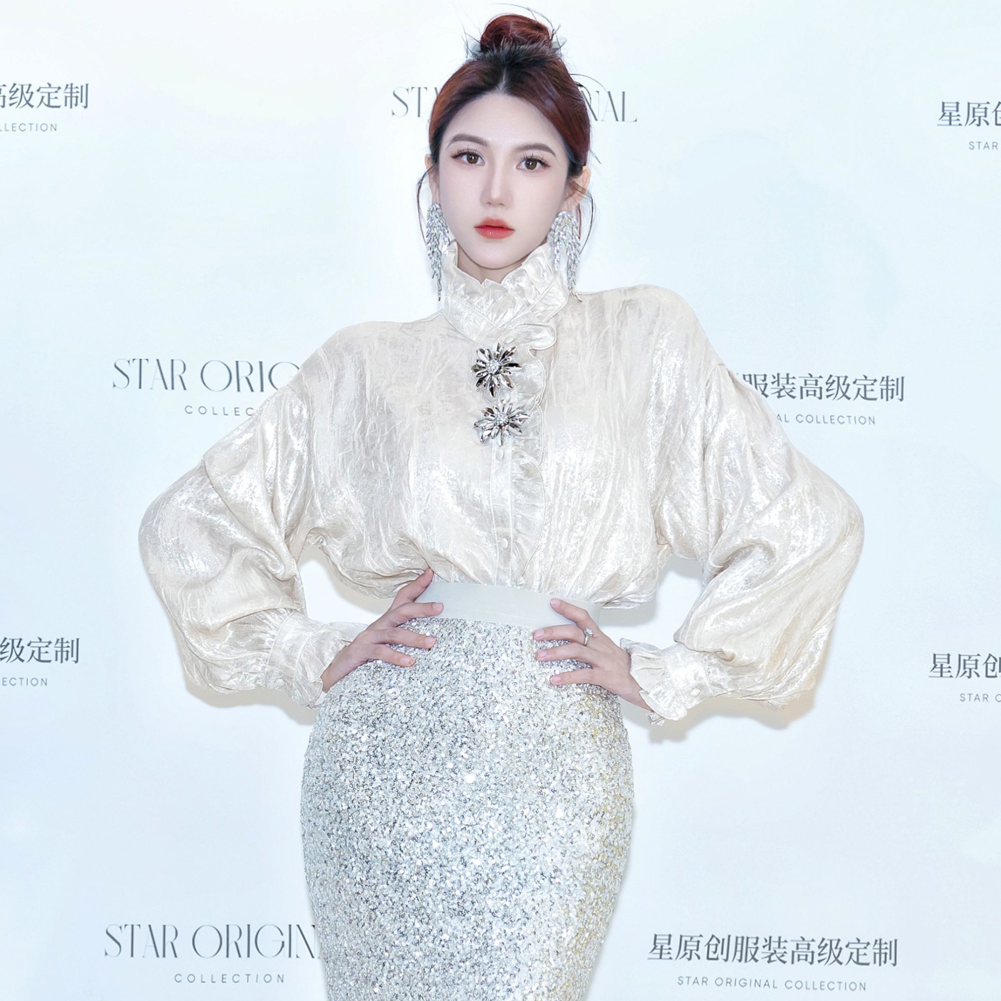 【星姐推荐】星原创高级定制「云山黛」设计师小众轻奢名媛百搭衬衫