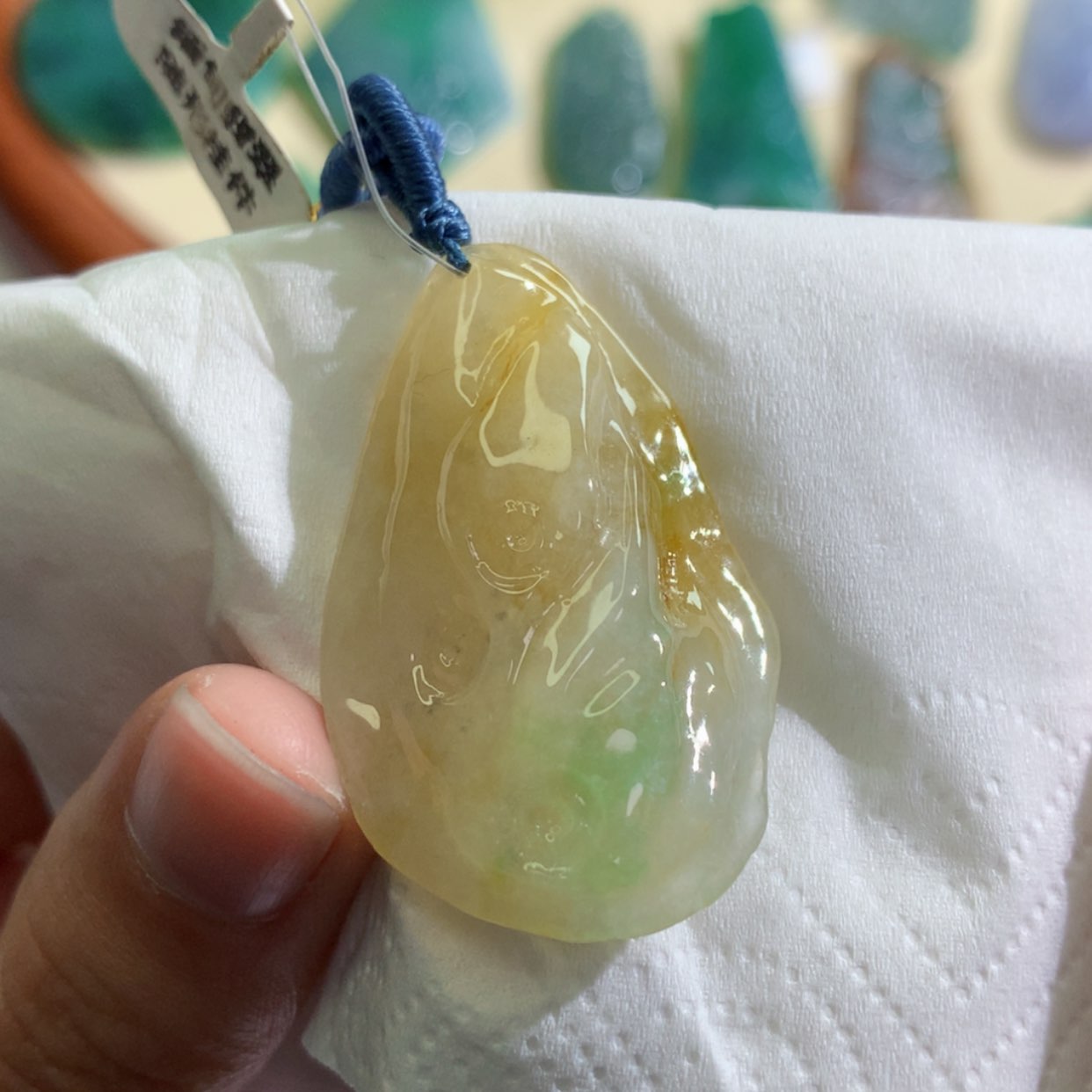 【闪购商品】翡翠吊坠(不含链)未镶嵌 5662