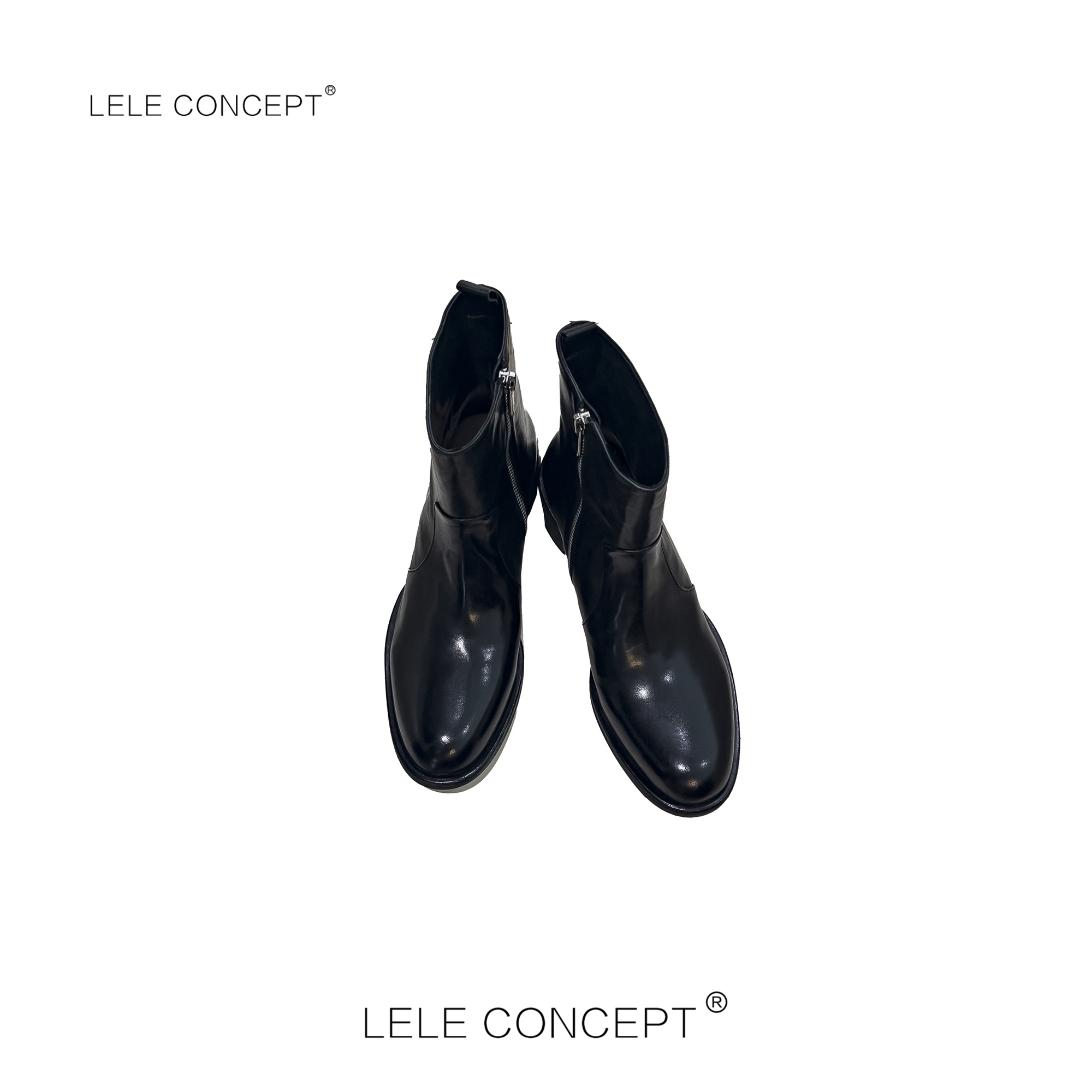 LELE CONCEPT | 新款舒适气质净版高级感短靴UX25C0050W