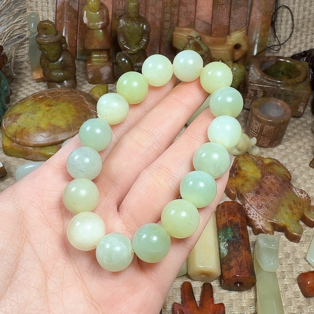 白玉菩提吊坠挂件