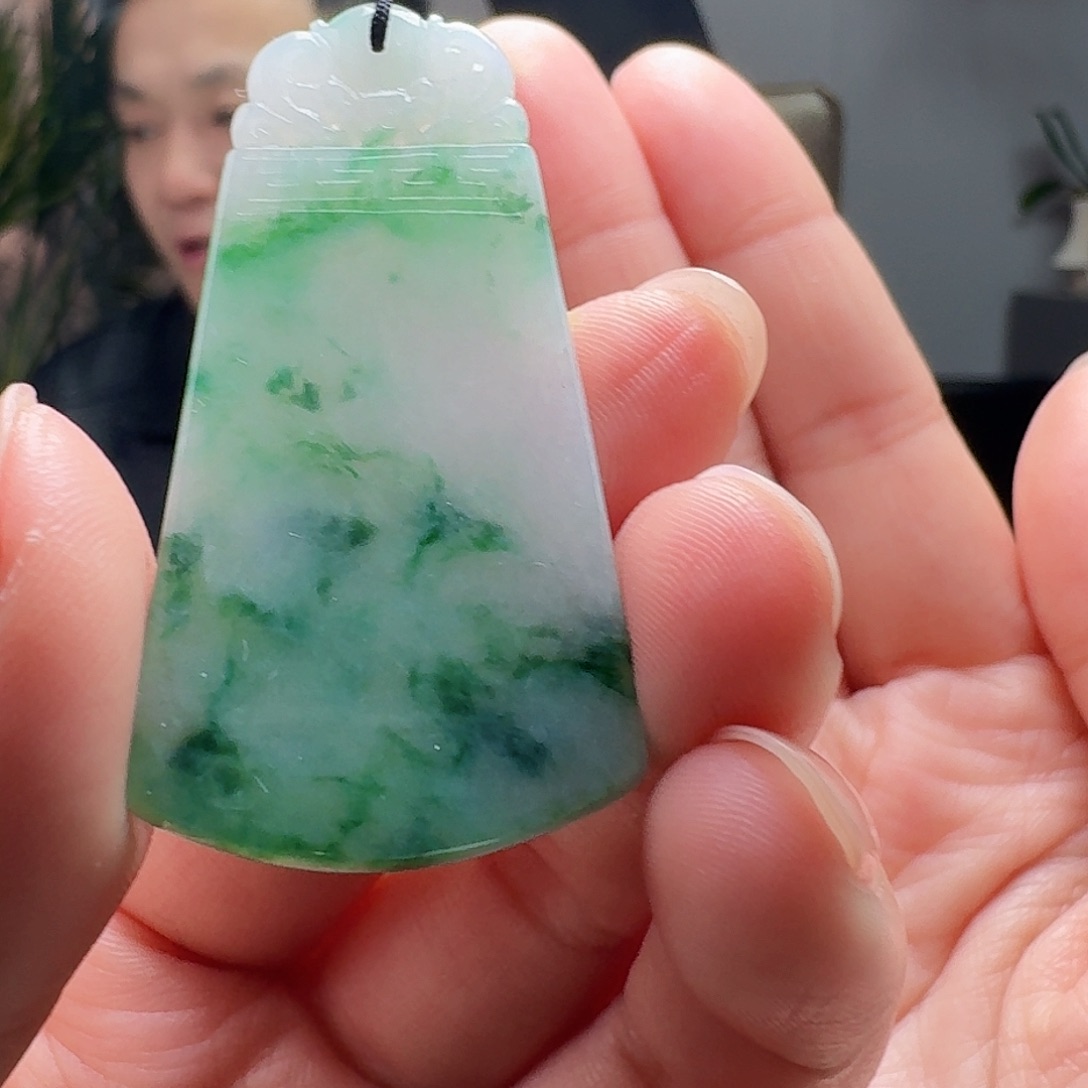 翡翠吊坠(不含链)未镶嵌天然
