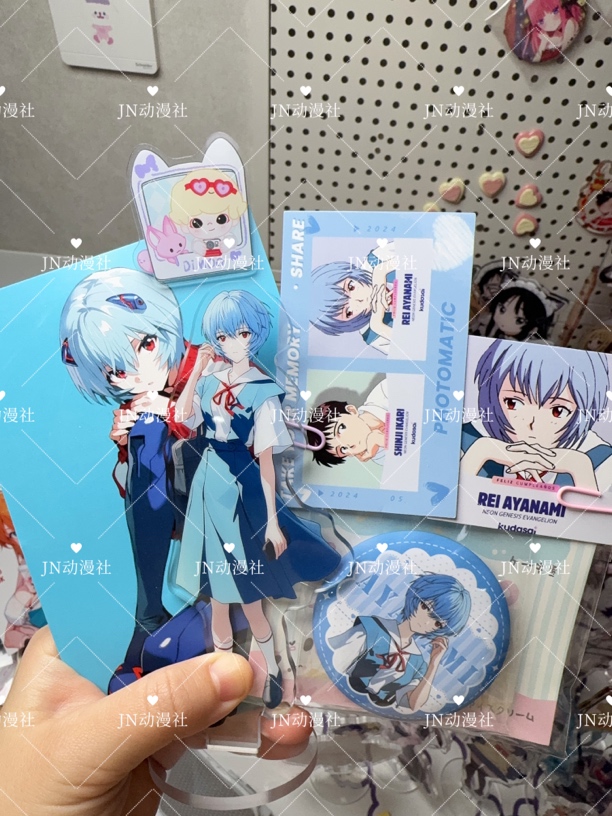 绫波丽校服。立牌