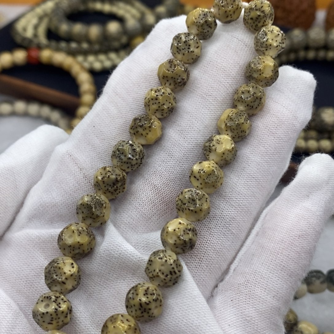 【闪购商品】星月菩提手串原生态石玉料