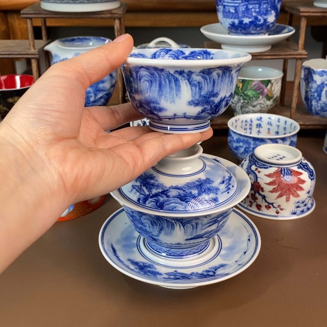 景德镇陶瓷手工手绘