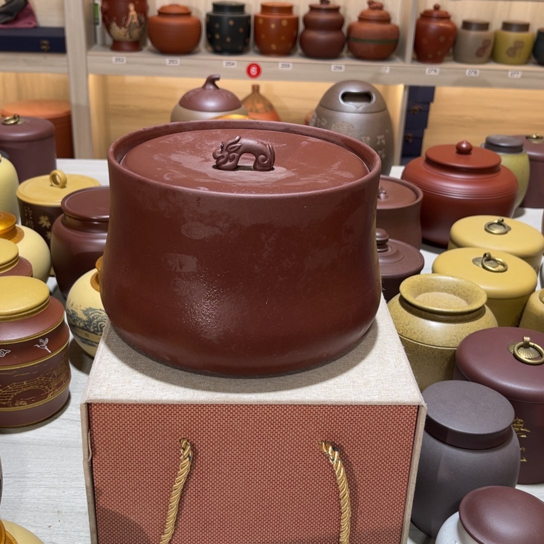 紫砂茶叶罐紫砂罐