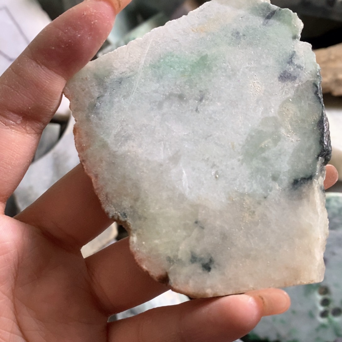 颈饰未镶嵌翡翠天然翡翠