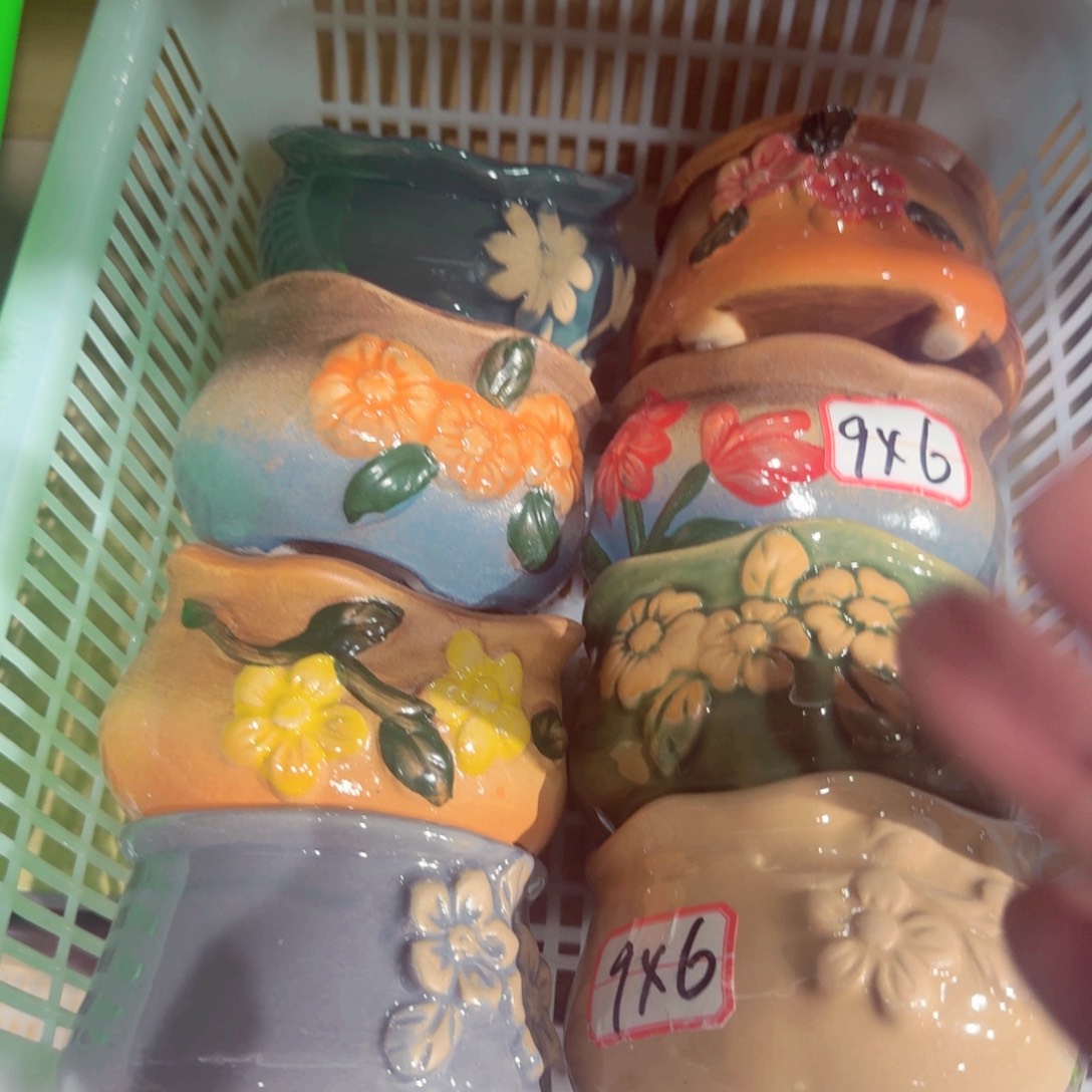 紫砂花盆粗陶盆醋