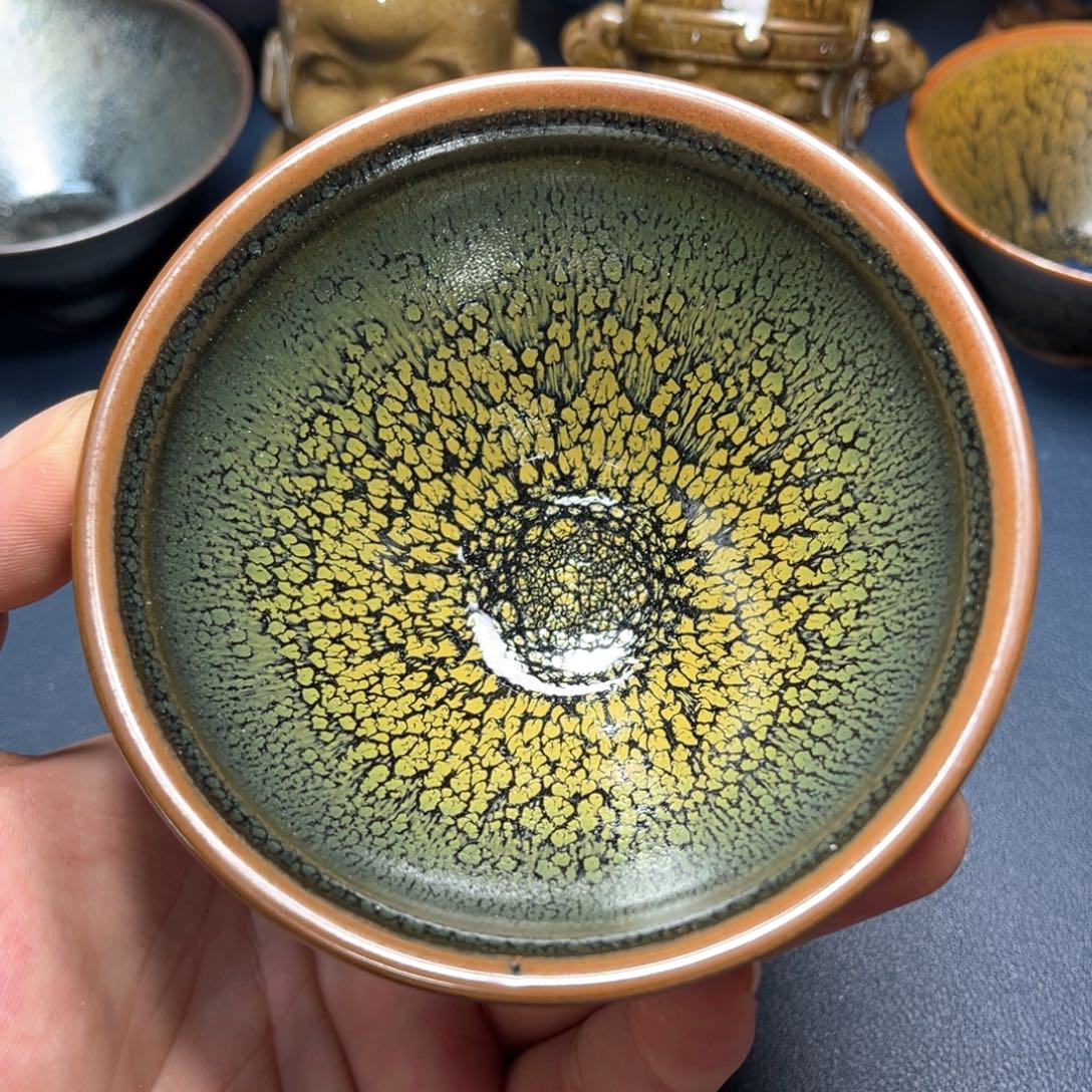 茶盏建盏手握泡茶主人杯