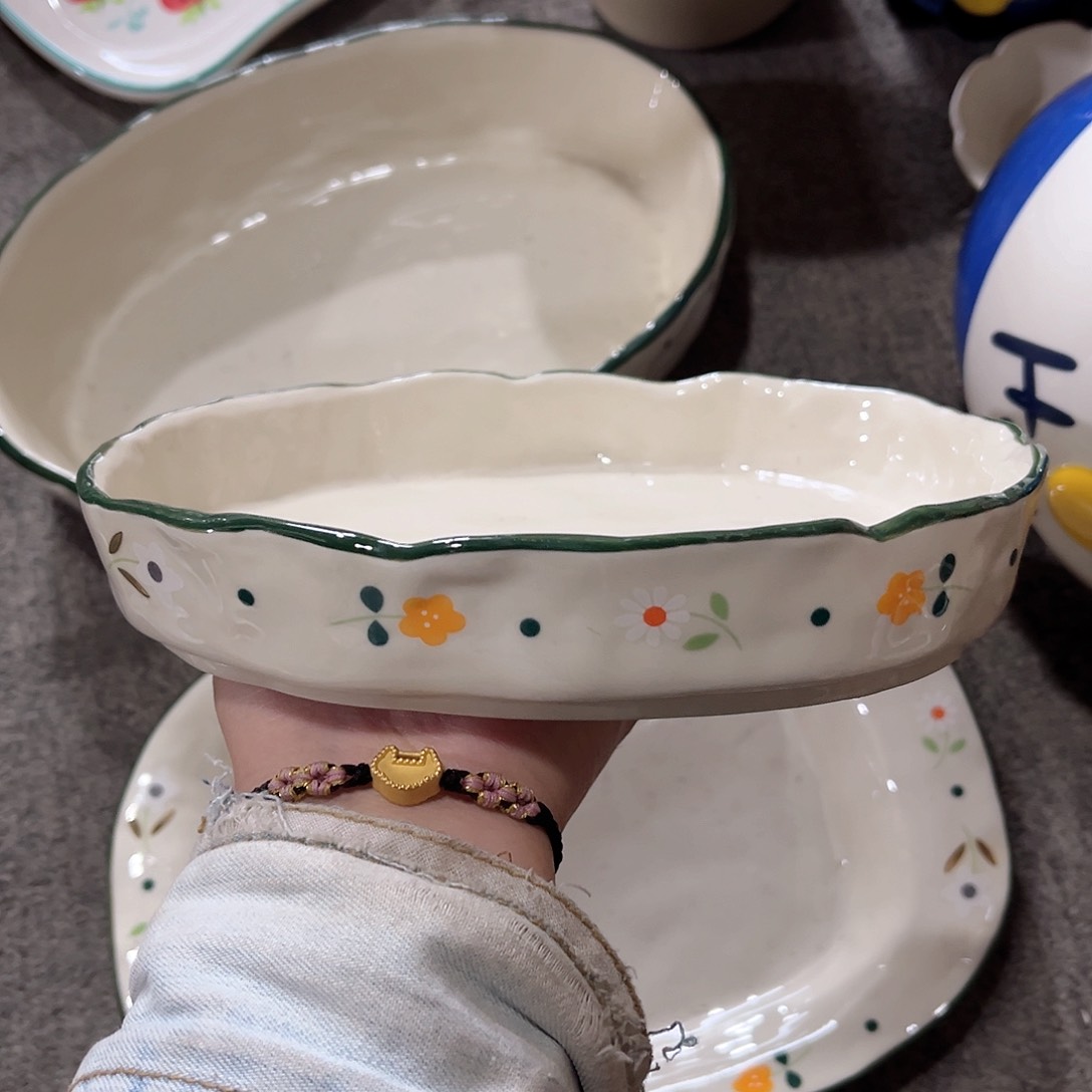 双春异形盘陶瓷餐具系列