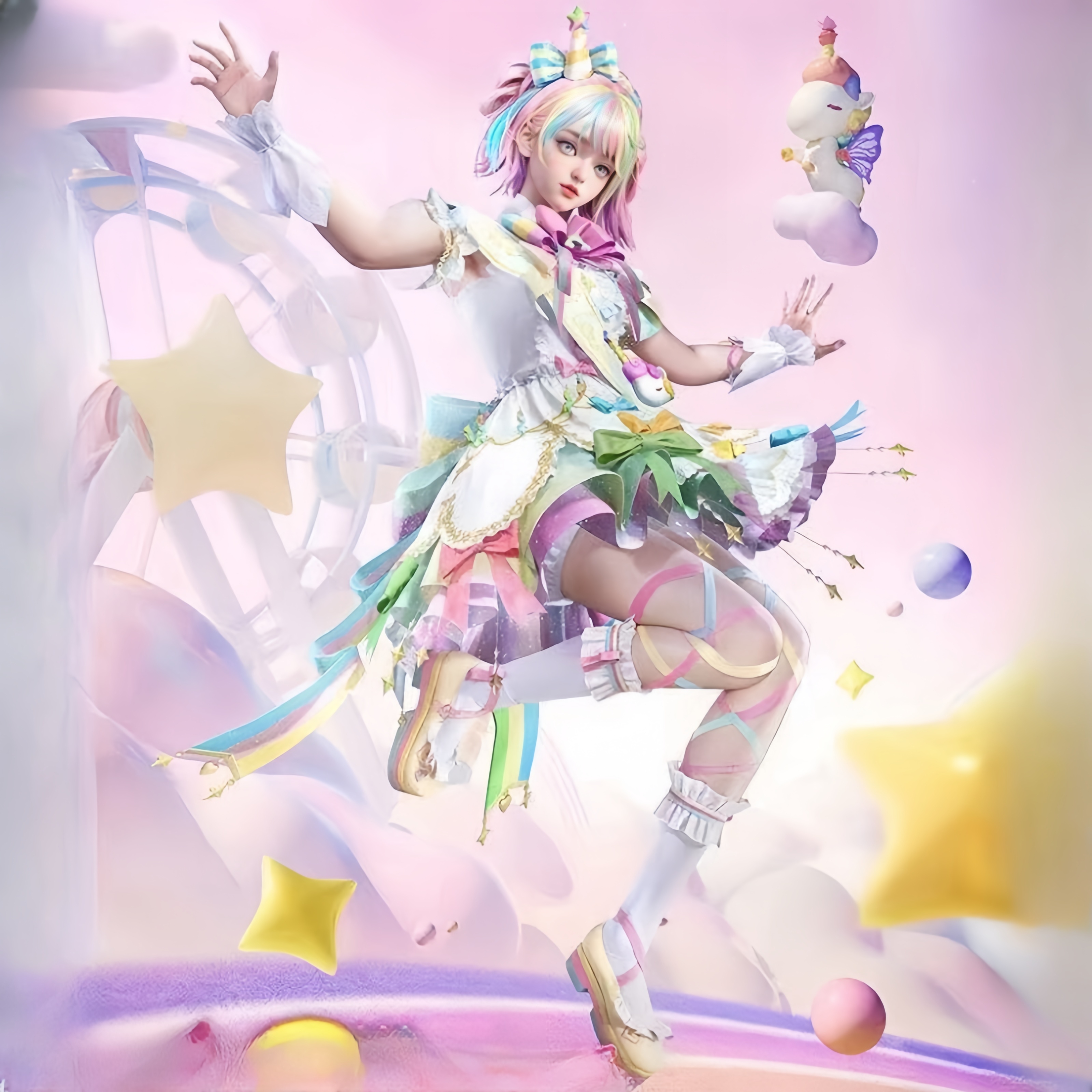 和平精英彩虹独角兽