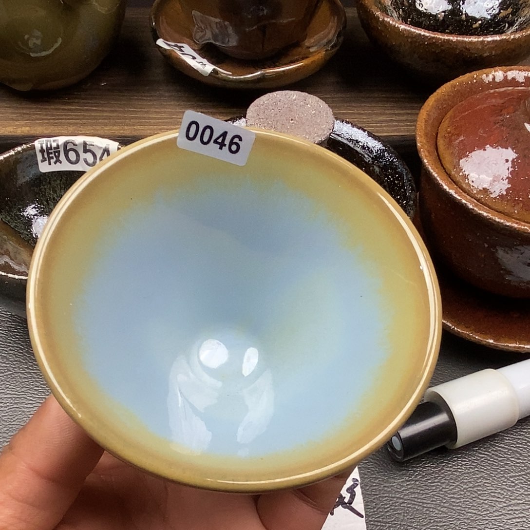 茶盏微瑕建盏主人杯子