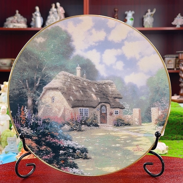 紫砂茶宠小房子微缩景观