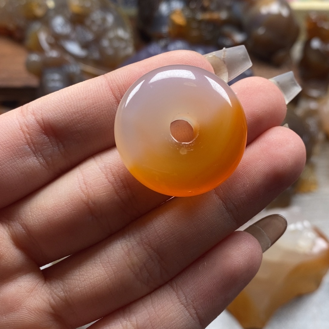 玛瑙/玉髓未镶嵌颈饰