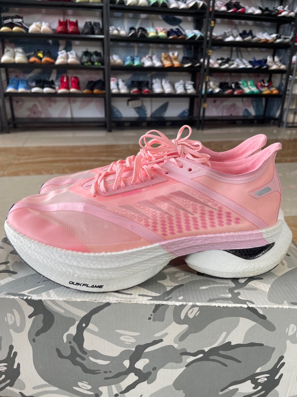 90新 maje 左鞋面瑕疵 45码275/361° 飞飚 防滑耐磨 跑鞋