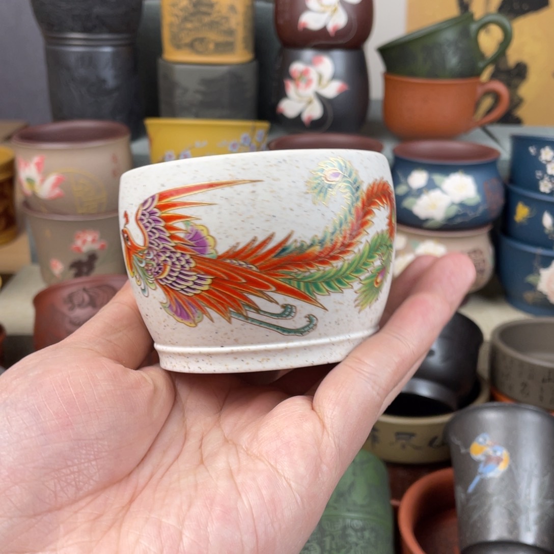 紫砂茶杯紫砂茶杯