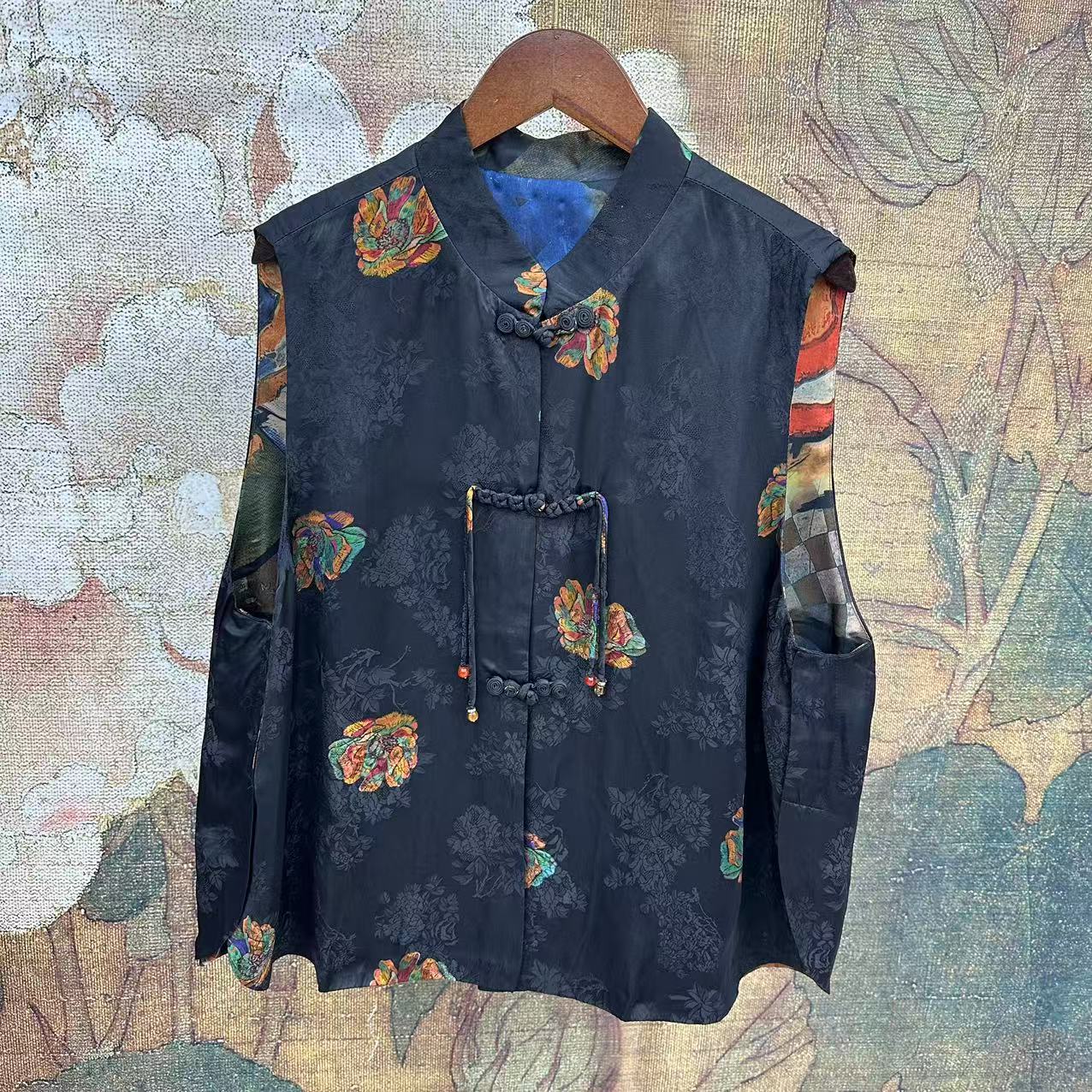 1818时尚气质新中式显瘦轻奢马甲