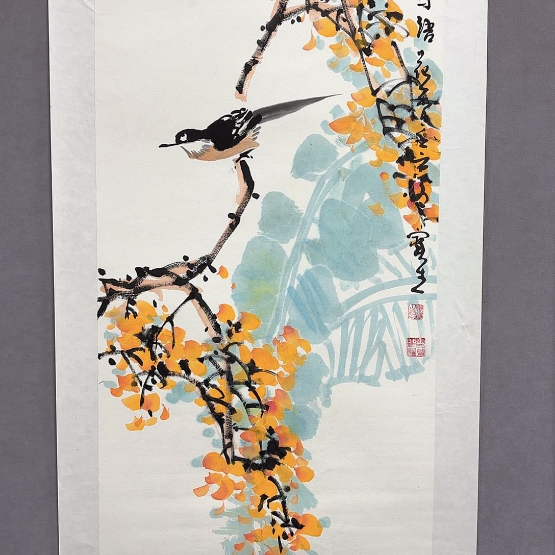 国画国画纯手绘作品请放心去藏