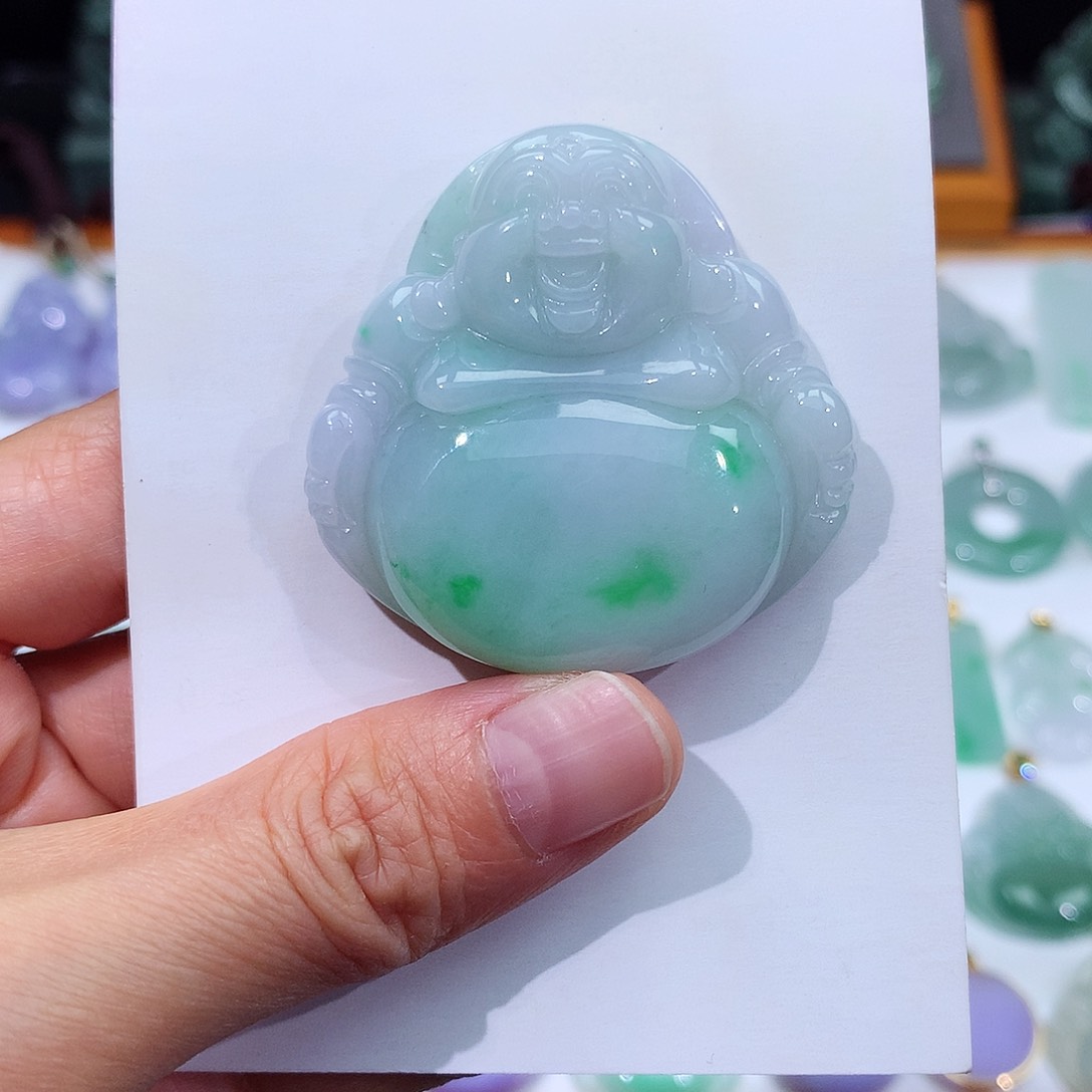 翡翠颈饰未镶嵌翡翠吊坠