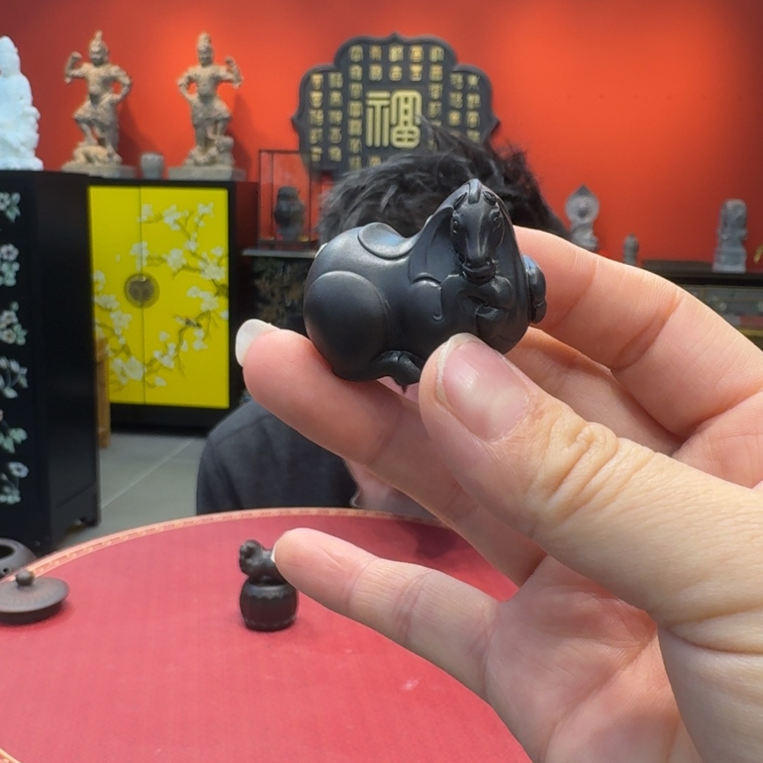 西安石晋錾石雕手工雕刻摆件