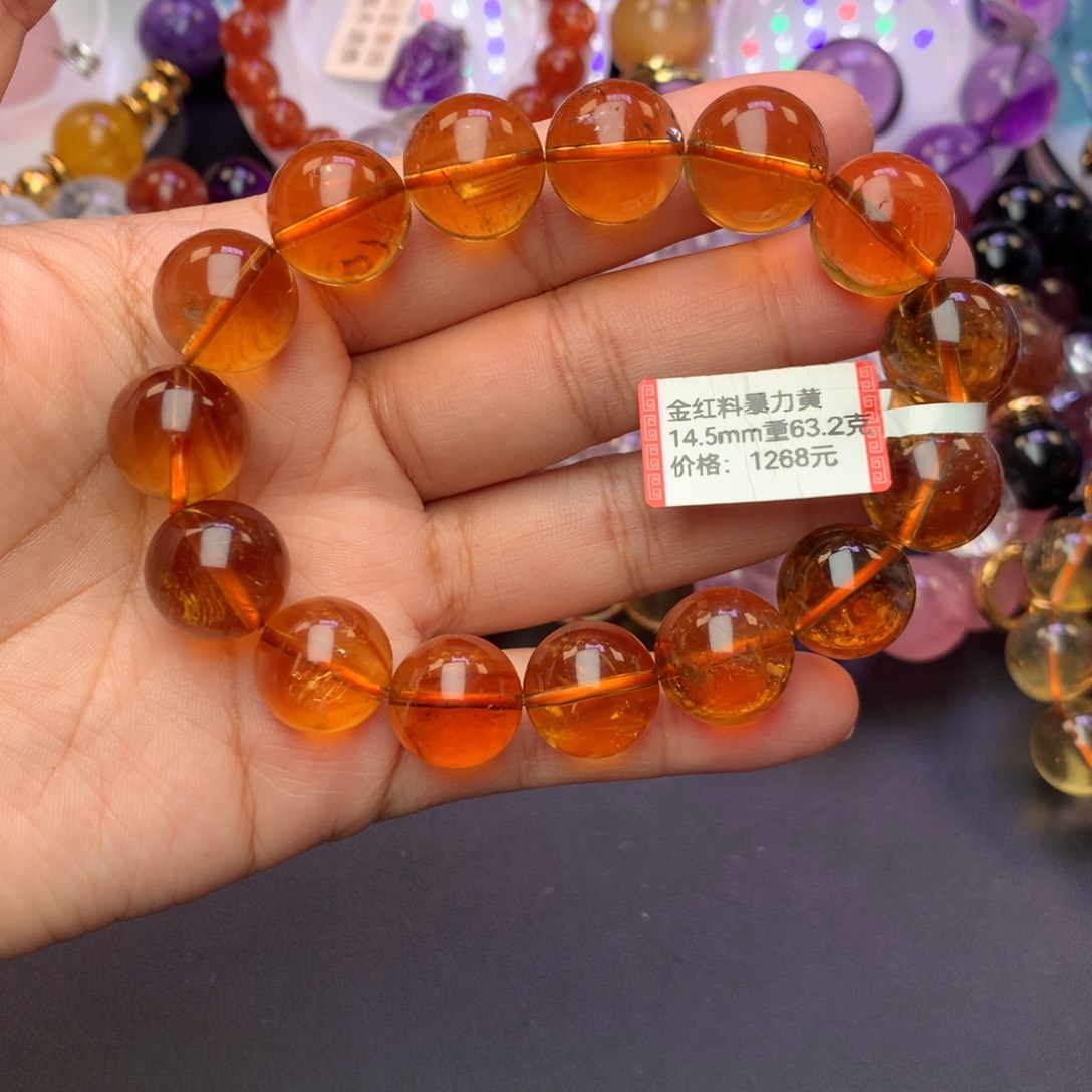 水晶手链未镶嵌手链