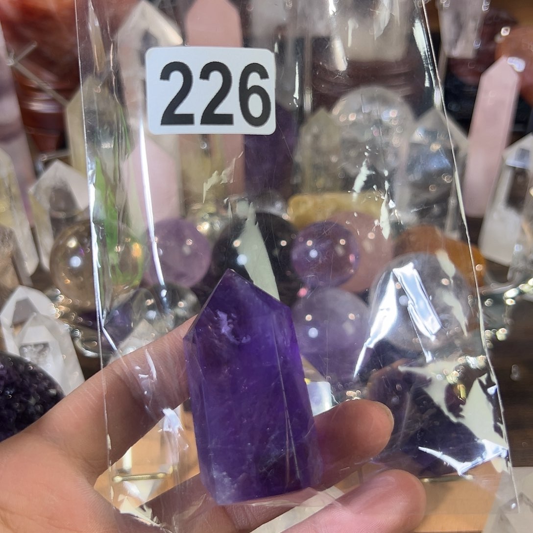 天然水晶，默认微瑕未镶嵌水晶