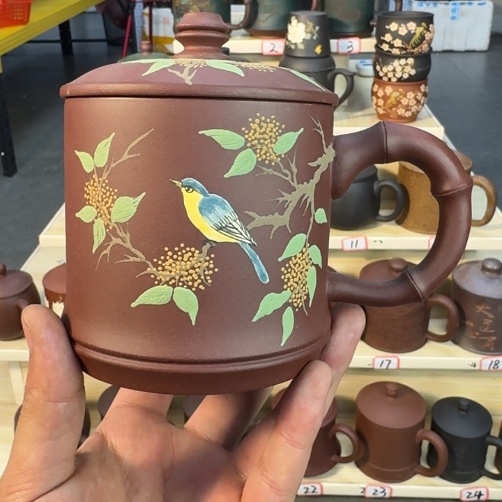 紫砂茶杯宜兴紫砂完美15