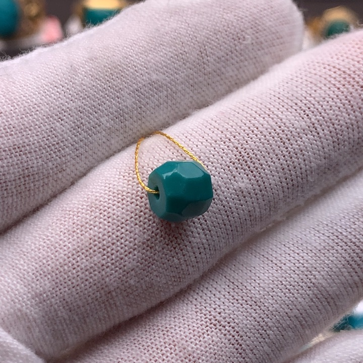 绿松石车挂未镶嵌