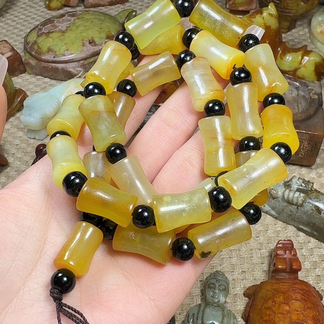 白玉菩提吊坠挂件