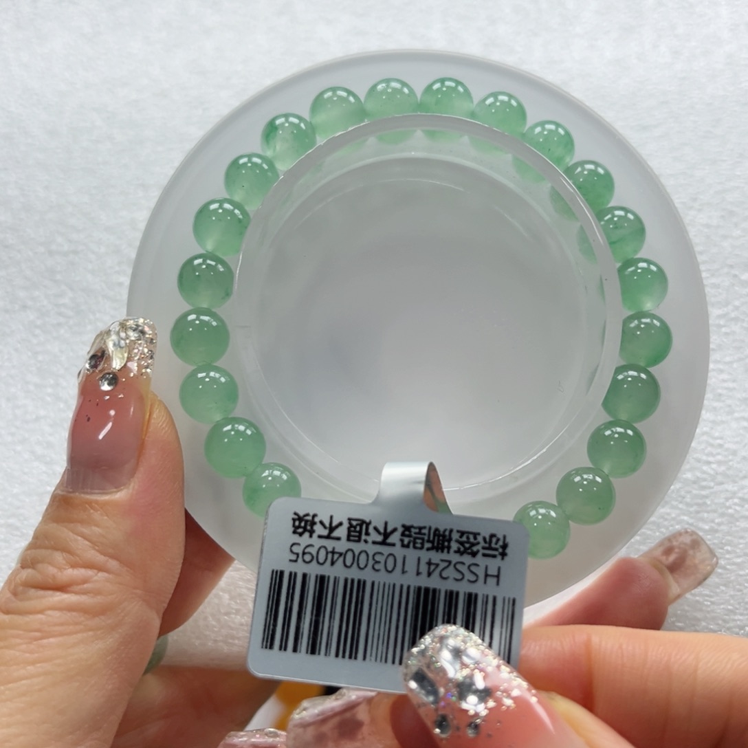 石英质玉手链未镶嵌+昕昕7.5