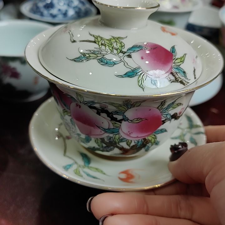 瓷片手绘手工制作手工