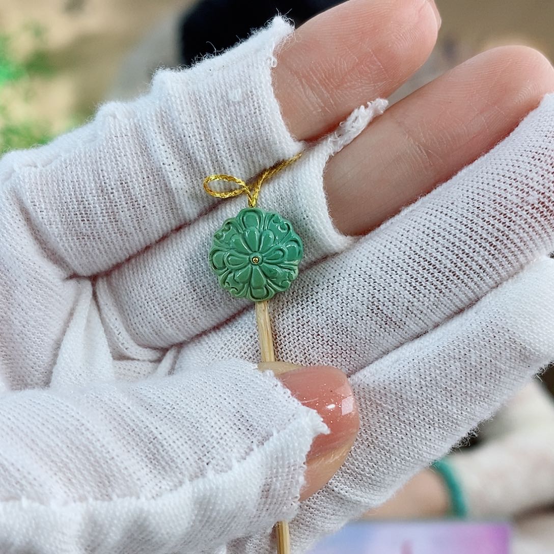 绿松石珠宝奇石未镶嵌