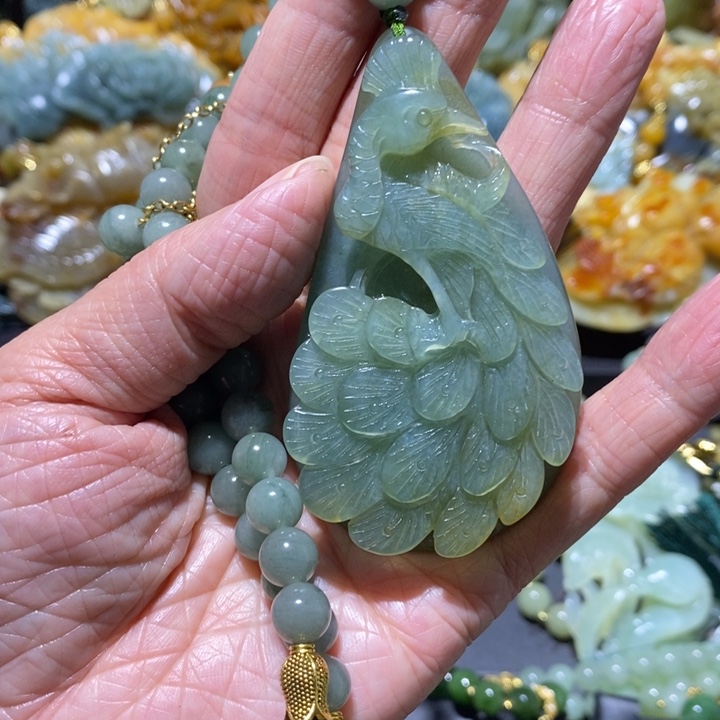 岫玉岫玉吊坠未镶嵌