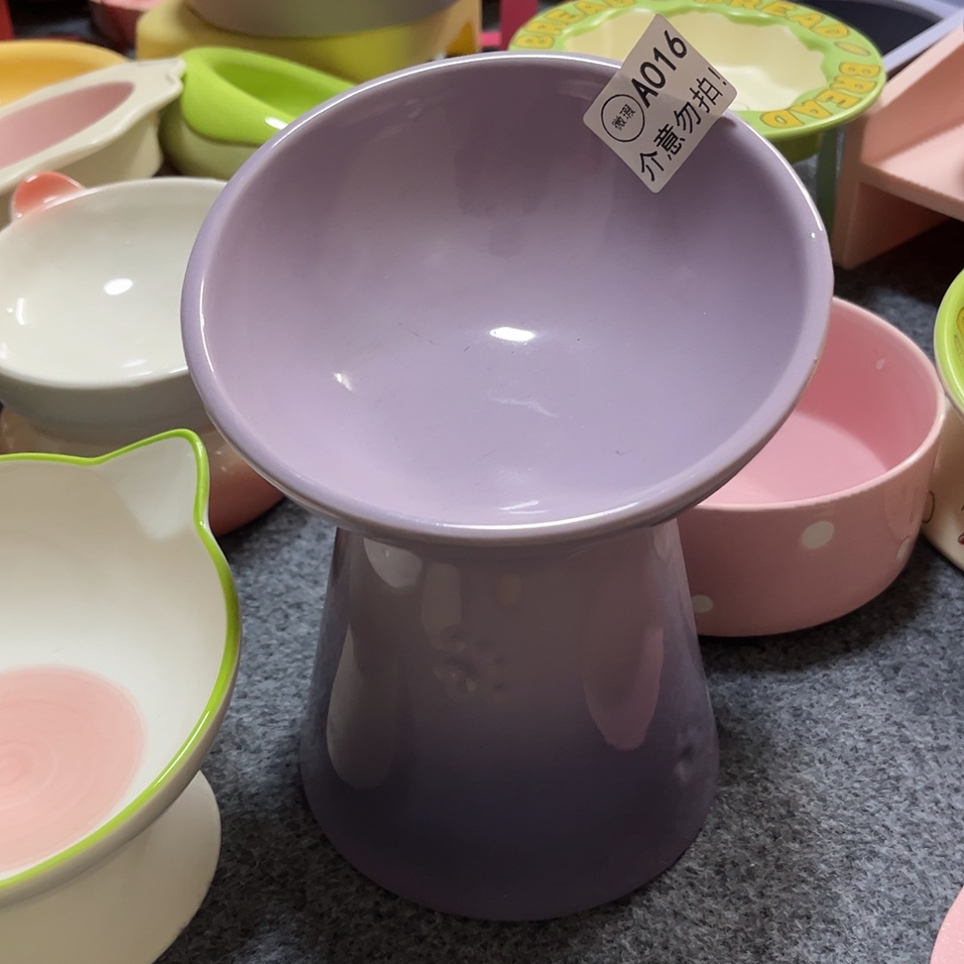 陶瓷酷彩紫色大号碗