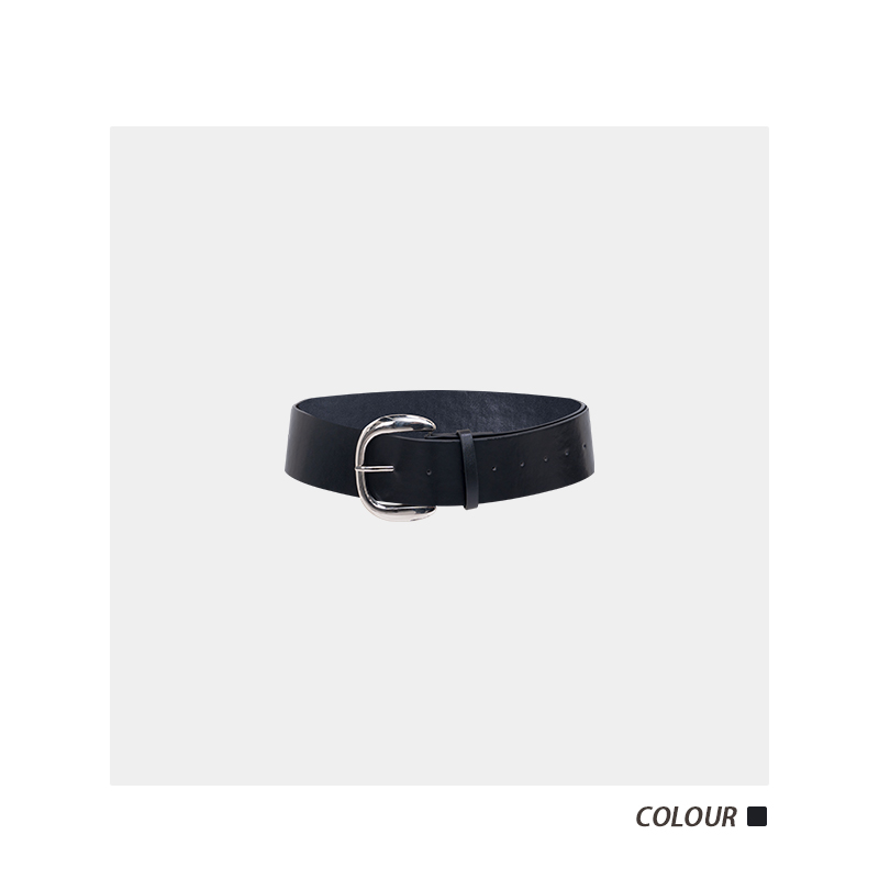 王葡萄纯色百搭可调节腰带DX0011