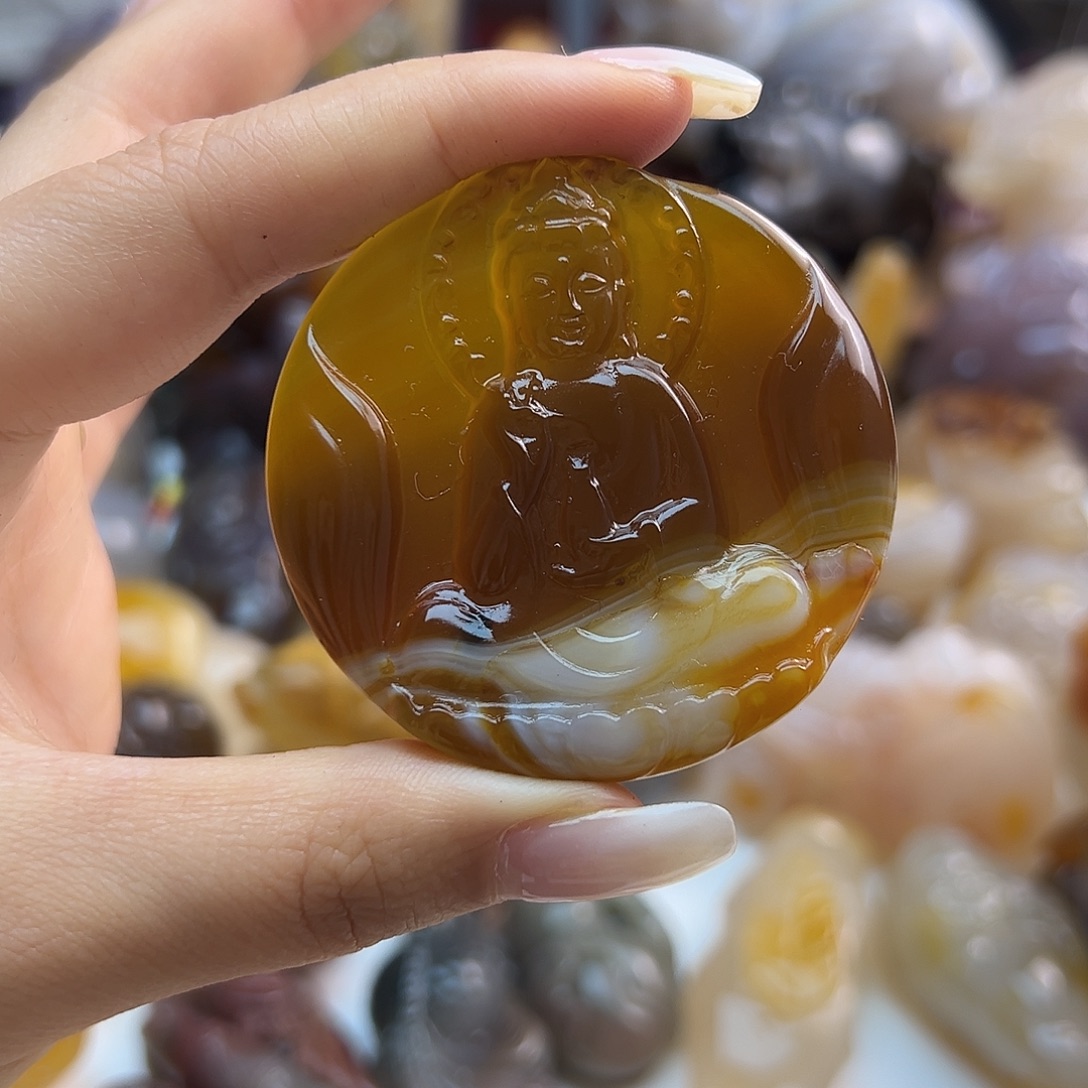 玛瑙/玉髓未镶嵌颈饰