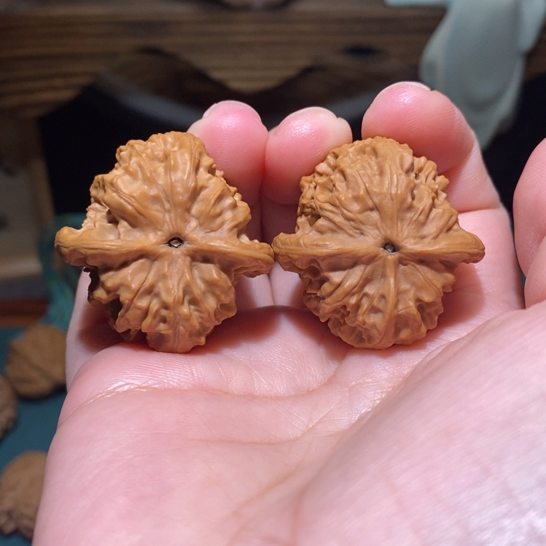 文玩核桃吊坠野狼36